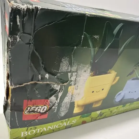 LEGO Botanicals Happy Plants Building Toy for Kids Box Dented And Ripped - Picture 2 of 5